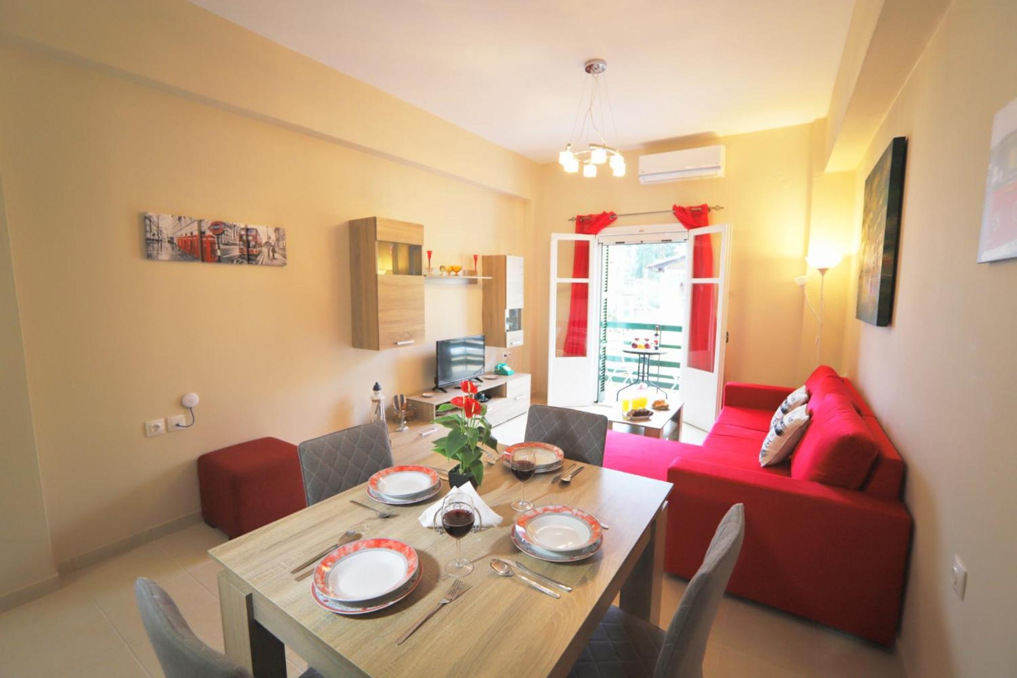 Luna Bianca - Corfu Apartments Стая снимка